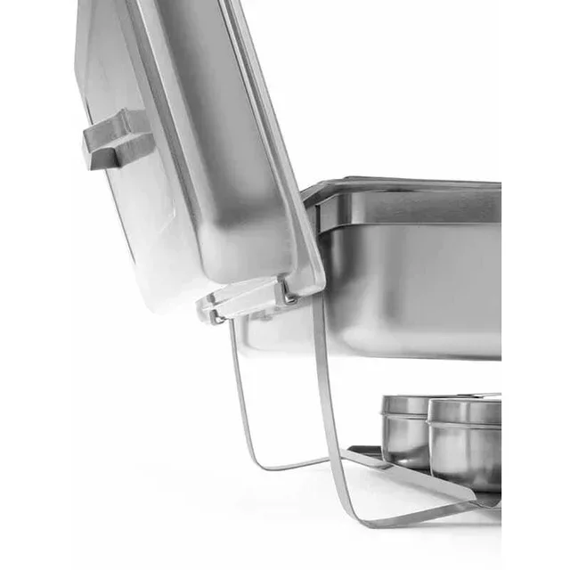 Chafing Dish Gastronorm 1/1 - 2-teiliges Set | Professionelles Bain-Marie