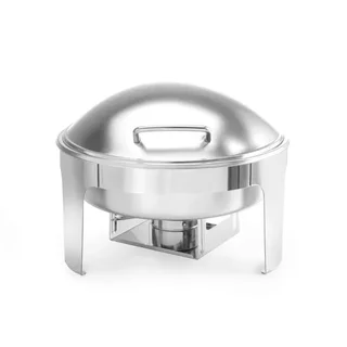 Chafing Dish Rotondo 6 L Finitura Satinata Profi Line - Ø 465 x H 420 mm