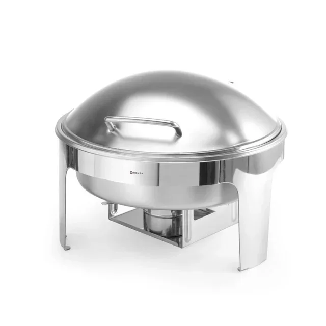 Chafing Dish Rotondo 6 L Finitura Satinata Profi Line - Ø 465 x H 420 mm