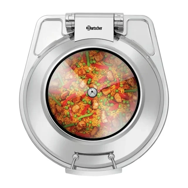 Runder freistehender Induktions-Chafing Dish - 6,2 L - Ø 435 x H 472 mm