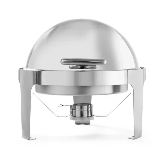 Round Chafing Dish with Sliding Lid 5.6 L - Ø 510 x H 540 mm