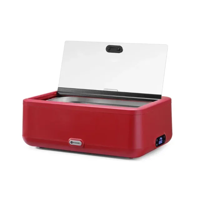 Chafing Dish UNIQ Vermelho - Gastronorm 1/1 - Capacidade 4 Litros