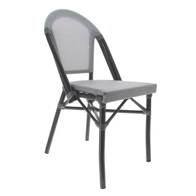 Cadeira de Jardim Biarritz - Estrutura Cinza - Altura 880 mm