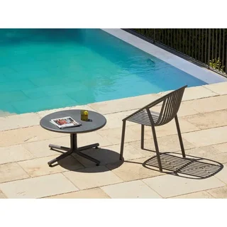 Chaise Bini – Lot de 4 – Gris Foncé