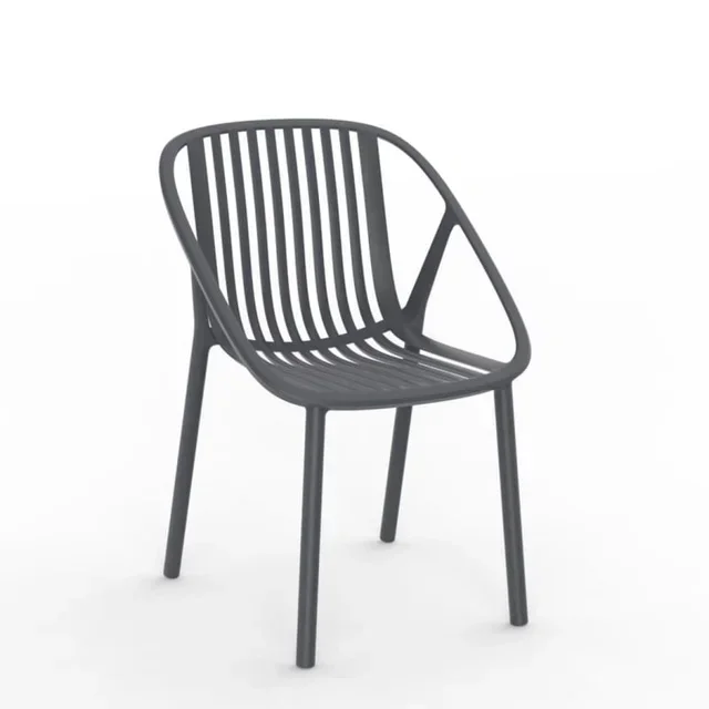 Pack of 4 Bini Chairs - Dark Gray