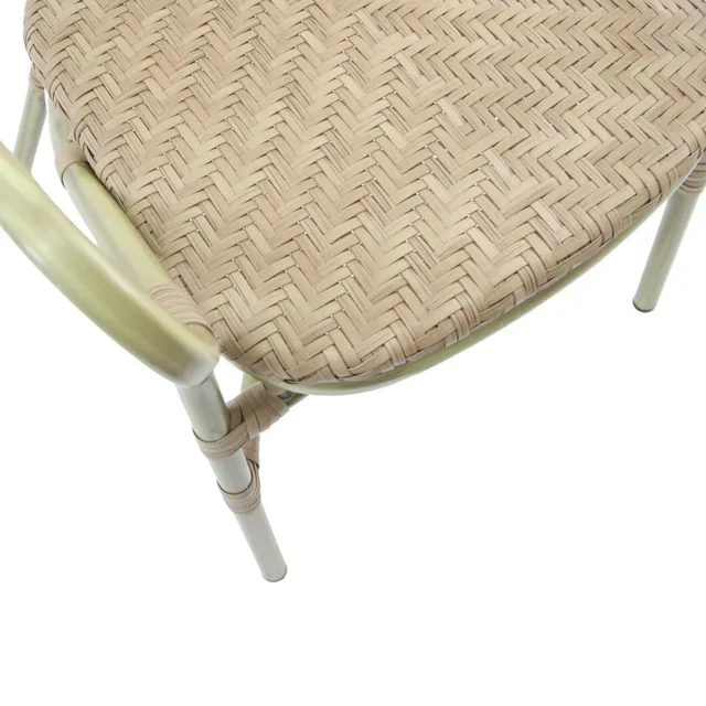 Chaise de Bistrot en Rotin Tango - Bambou Naturel