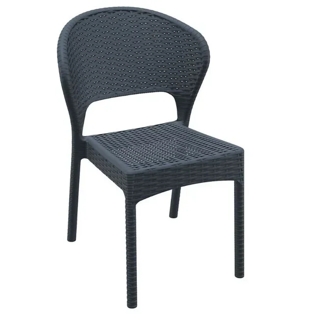 Chaise Daytona Porquerolles Gris Foncé - Hauteur 810 mm