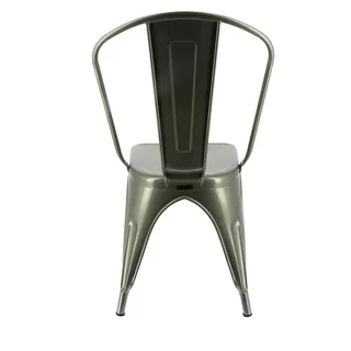Chicago Metal Bar Stool Grey Height 850 mm