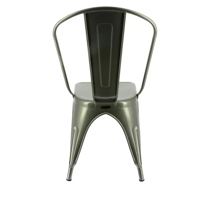 Chicago Metal Bar Stool Grey Height 850 mm