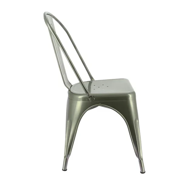 Chicago Metal Bar Stool Grey Height 850 mm