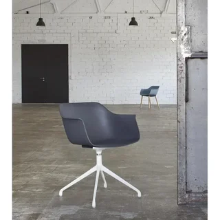 Spinnen-Design-Stuhl - Graugrün - 2er-Set