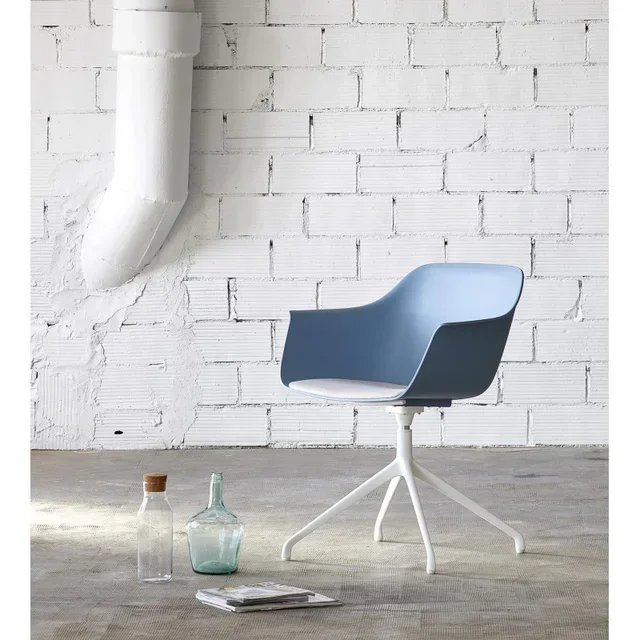 Spinnen-Design-Stuhl - Graugrün - 2er-Set