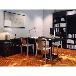 Chaise Design Neutra - Lot de 2 - Blanc