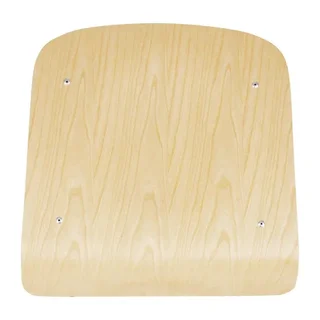 Chaise Empilable Bois Galvanisé Assise Dossier - Lot 4 Pièces