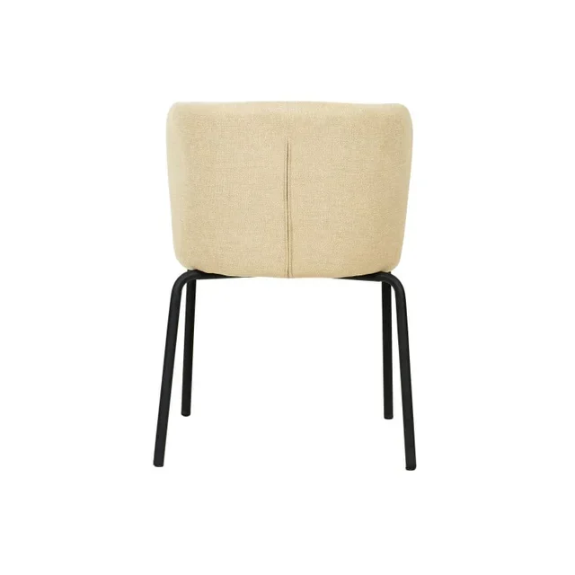 Silla Break Apilable en Tela Beige - Diseño Contemporáneo