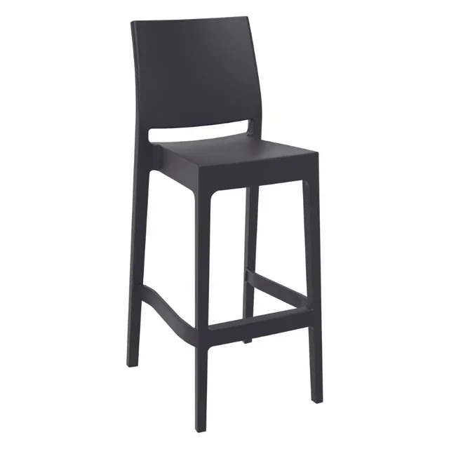Stackable Inca Chair Black - Height 108 cm