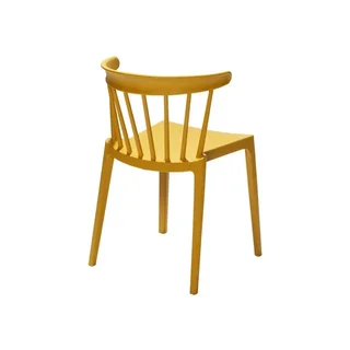 Windson Stacking Chair Polypropylene Ochre Yellow