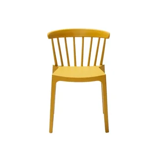 Windson Stacking Chair Polypropylene Ochre Yellow