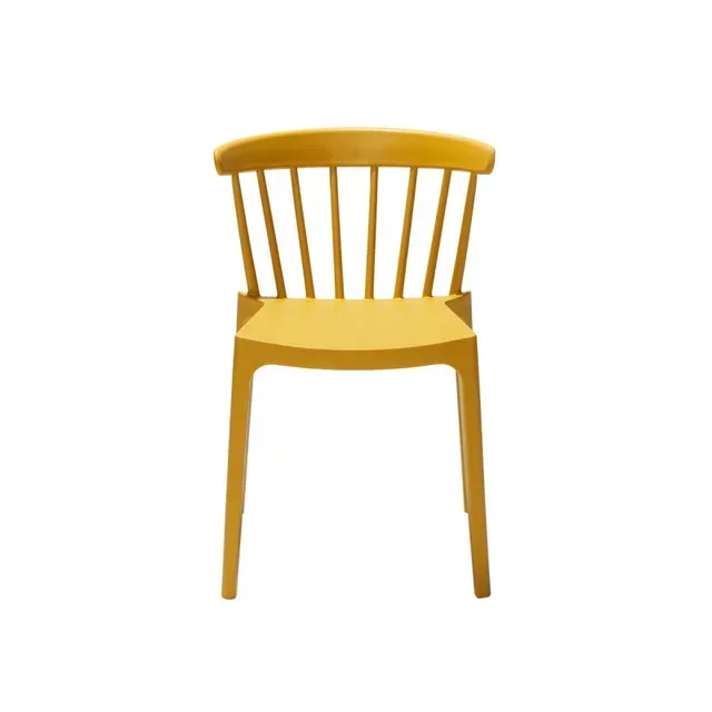 Windson Stacking Chair Polypropylene Ochre Yellow