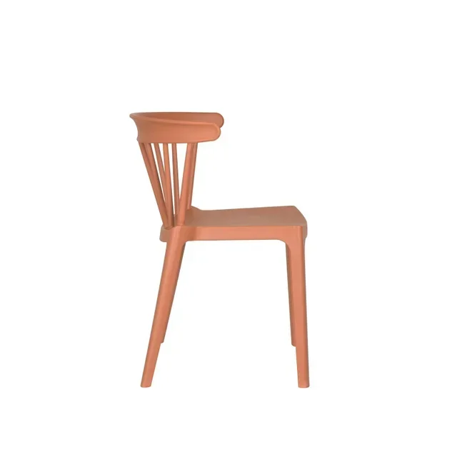 Windson Stackable Chair Polypropylene Terracotta Color