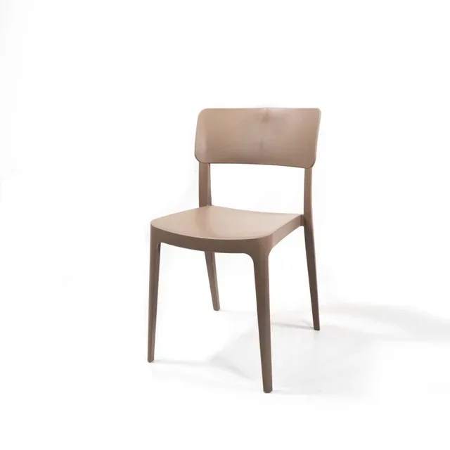 Wing Stackable Chair Sand Beige - Contemporary Design