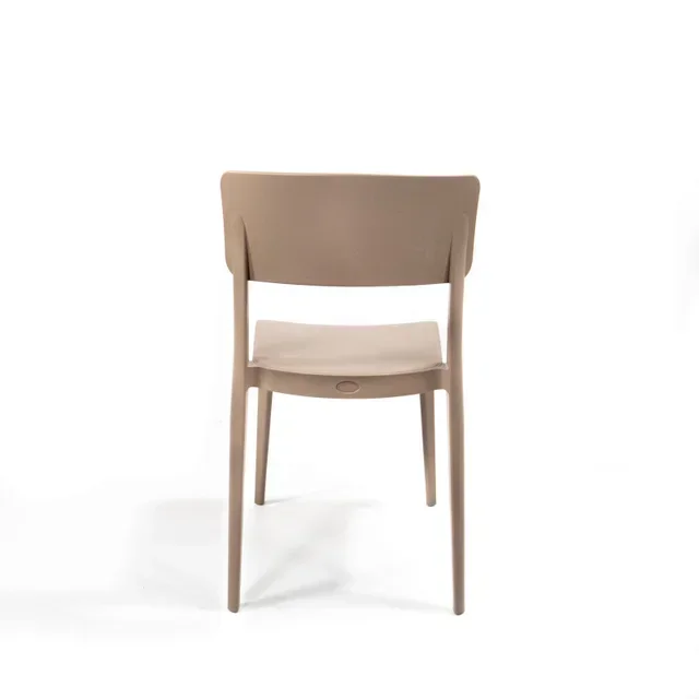 Wing Stackable Chair Sand Beige - Contemporary Design