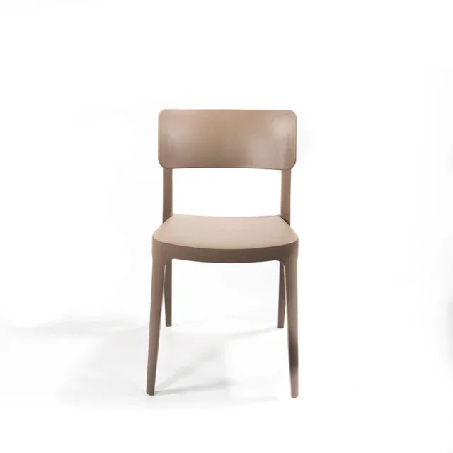 Wing Stackable Chair Sand Beige - Contemporary Design