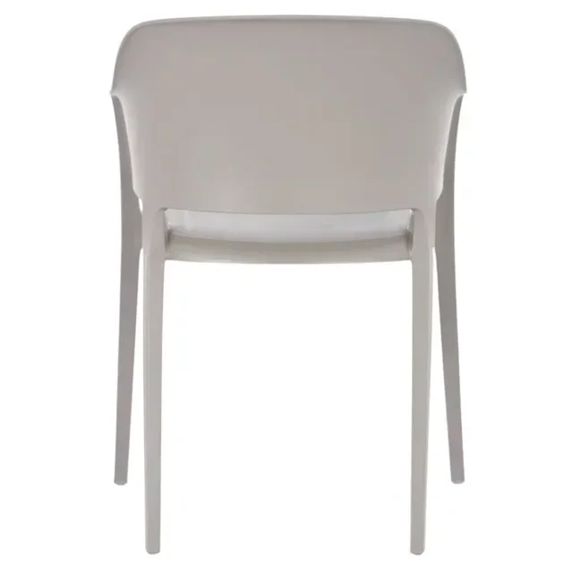 Chaise d'Extérieur Giethoorn Gris Clair – Mobilier de Jardin Contemporain