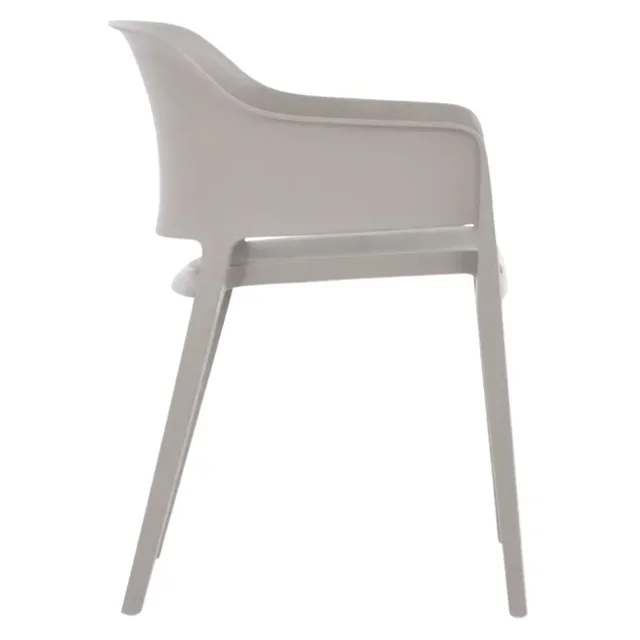 Chaise d'Extérieur Giethoorn Gris Clair – Mobilier de Jardin Contemporain