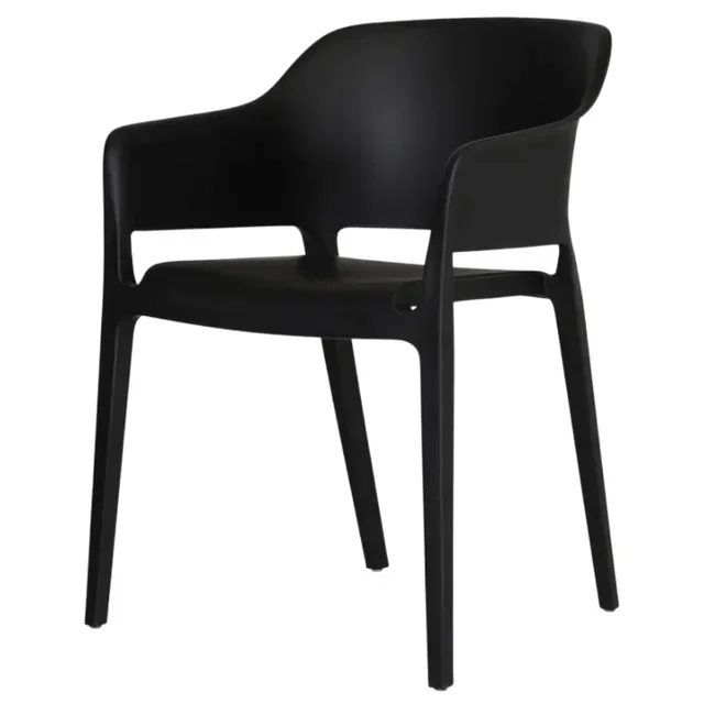 Sedia da Esterno Giethoorn Nera per Giardino