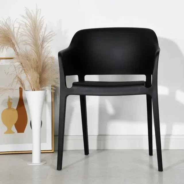 Sedia da Esterno Giethoorn Nera per Giardino