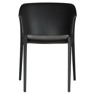 Sedia da Esterno Giethoorn Nera per Giardino