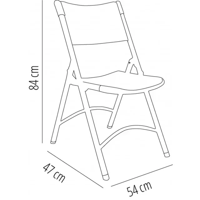Conjunto de 4 Cadeiras de Design Klaus - Cinza Claro - Empilháveis Interior
