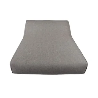 Chaise Longue Gonflable 2 Places avec Dossier Alcudia – Anthracite