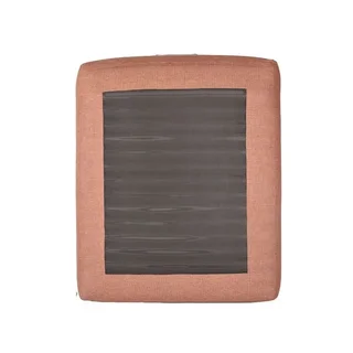 Chaise Longue Gonflable 2 Places avec Dossier Alcudia – Couleur Terracotta