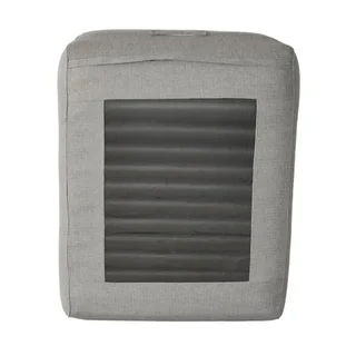 Cadeira Longa Inflável Vivero 2 Lugares com Encosto Alto - Cor Antracite