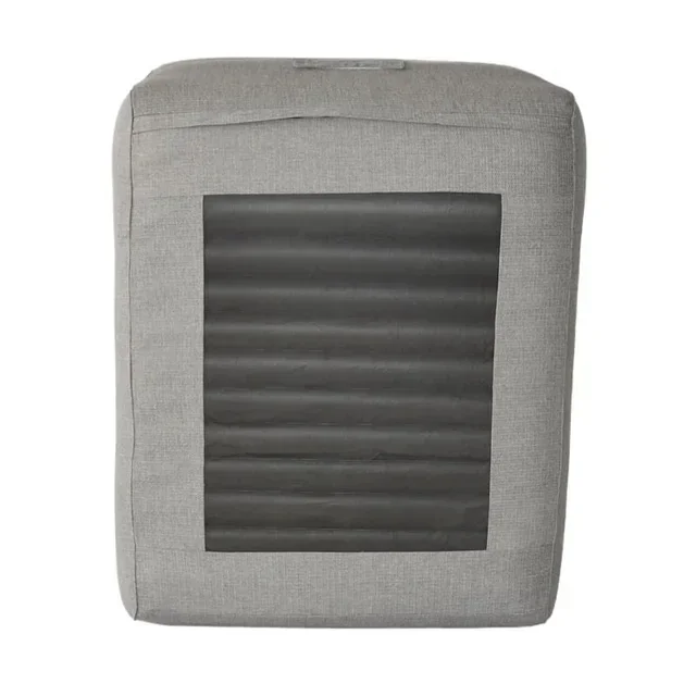 Cadeira Longa Inflável Vivero 2 Lugares com Encosto Alto - Cor Antracite