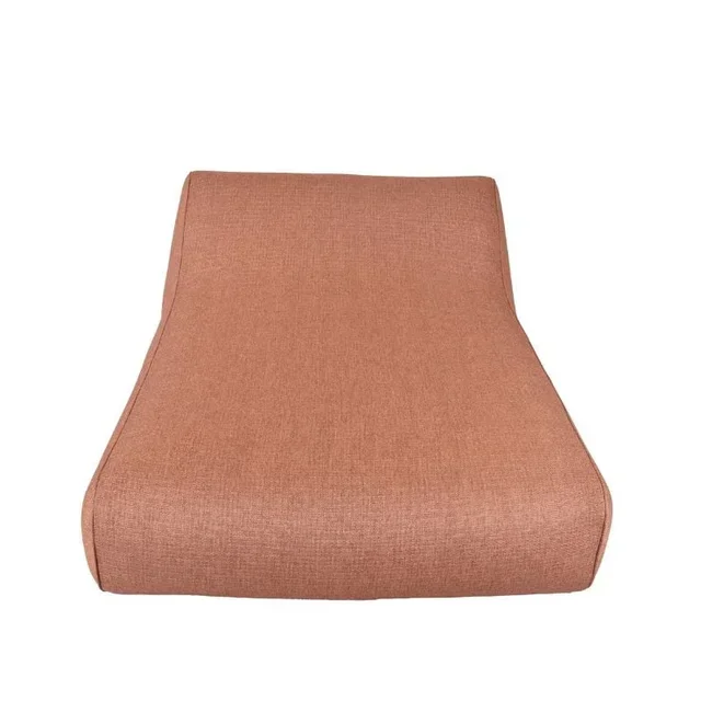Chaise Longue Gonfiabile Vivero 2 Posti con Schienale Alto - Colore Terracotta