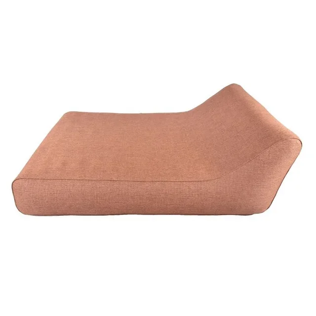 Vivero 2-Seater Inflatable Lounger with High Backrest - Terracotta Color