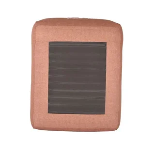 Chaise Longue Gonfiabile Vivero 2 Posti con Schienale Alto - Colore Terracotta