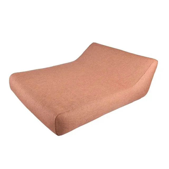 Vivero 2-Seater Inflatable Lounger with High Backrest - Terracotta Color