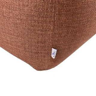 Tumbona Hinchable Palma Color Terracota - Diseño Simple