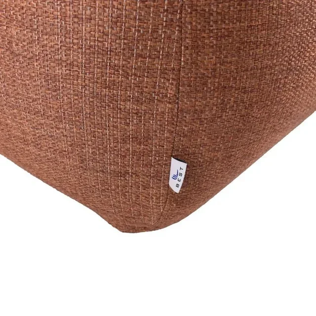 Tumbona Hinchable Palma Color Terracota - Diseño Simple