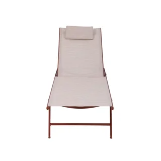 Travis Lounge Chair - Terracotta Color