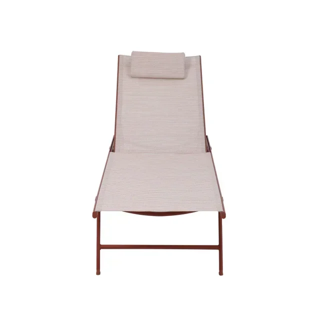 Travis Lounge Chair - Terracotta Color