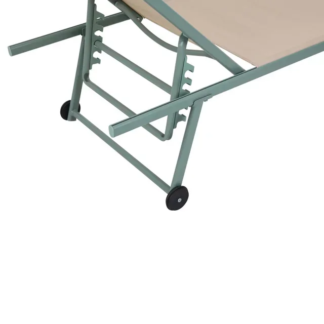 Travis Green Beige Lounge Chair - Contemporary Design for Living Room