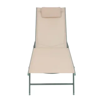 Travis Green Beige Lounge Chair - Contemporary Design for Living Room