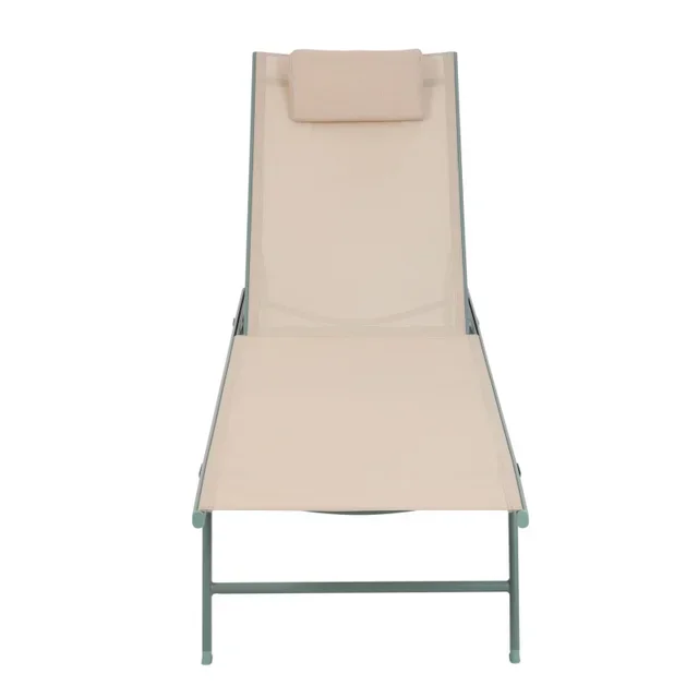 Travis Green Beige Lounge Chair - Contemporary Design for Living Room