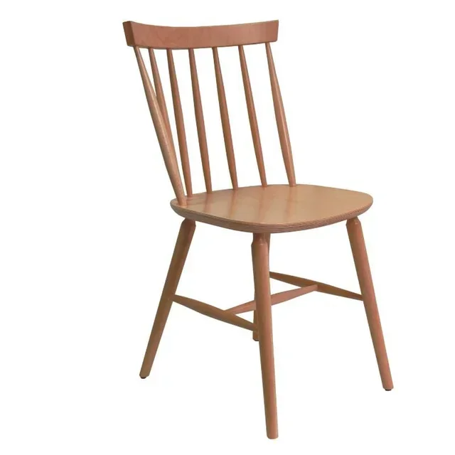 Cadeira Nancy em Madeira de Faia Natural - Altura 850 mm