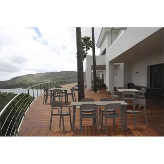 Ona Chair White and Sand - Set of 4